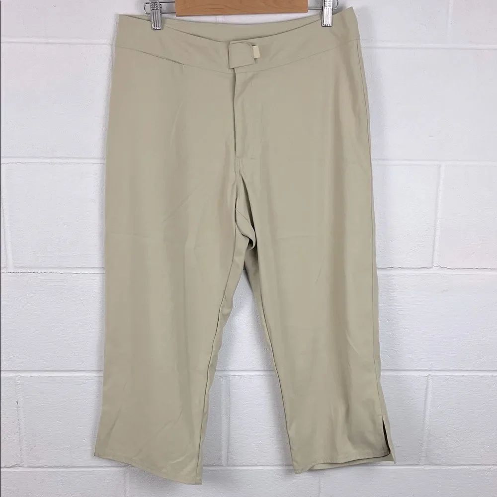 Patagonia women’s Kokawe Capri beach wood pull on pant camping size 12 NWT